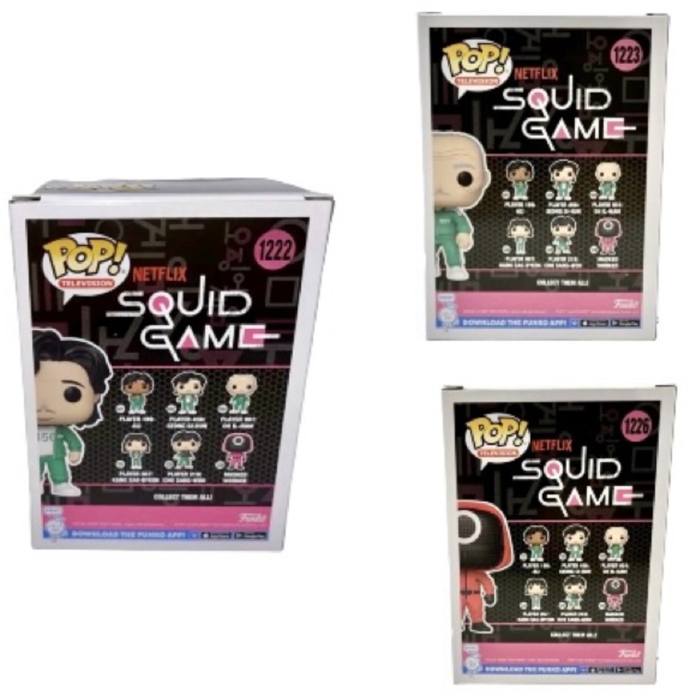 Set of (3) Funko Pop~Television ~Netflix~Squid Game - Picture 2 of 5